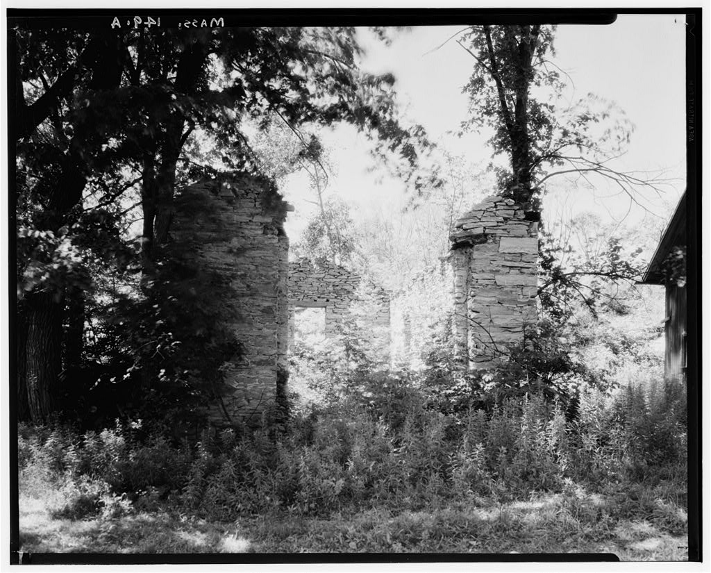 Engine House (Ruins), photograph filed with the federal survey