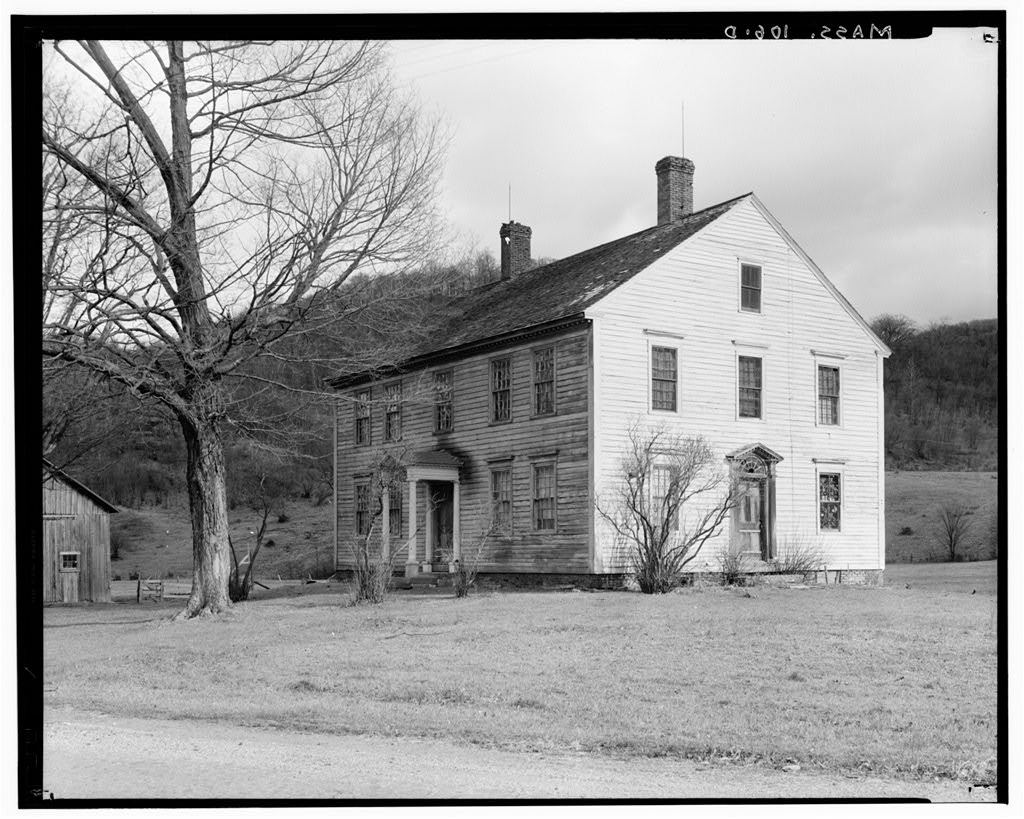 Titus Deming House, New Ashford Road, South Williamstown, Berkshire County, MA, photograph filed with the federal survey