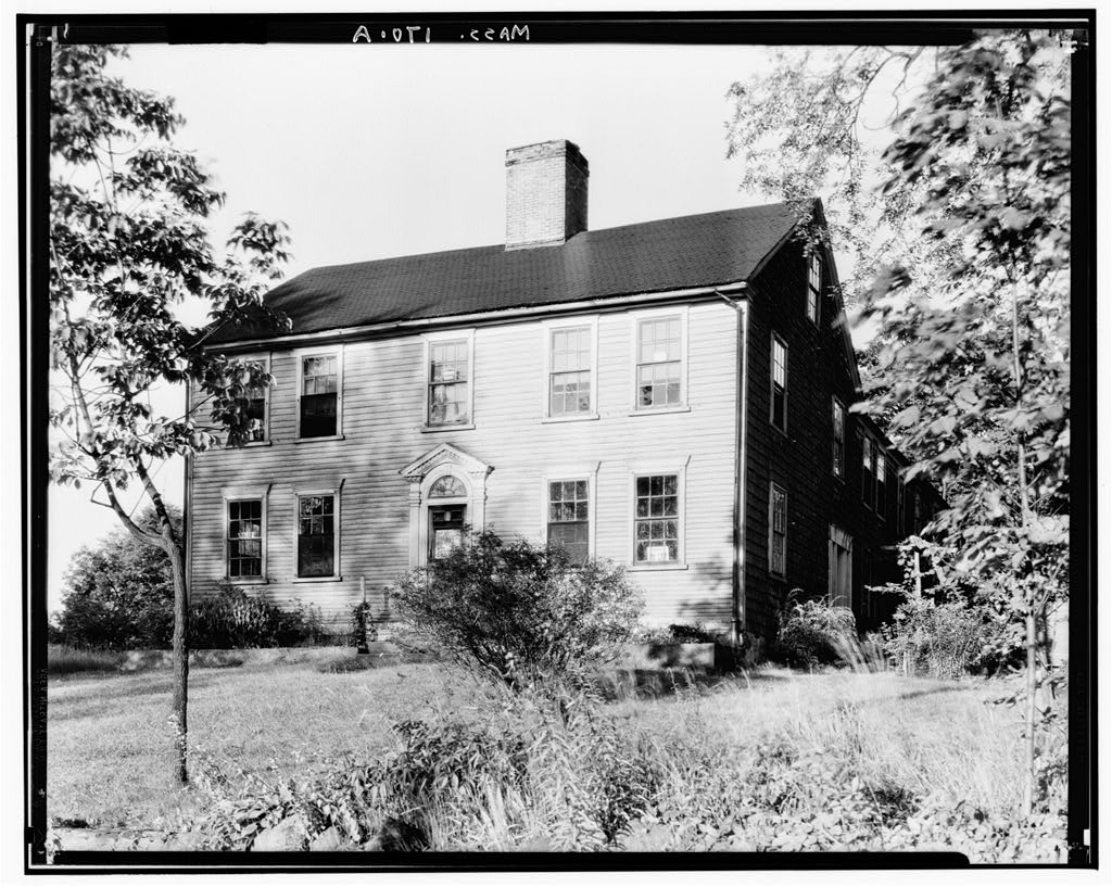 Stanley-Mathewson House, Old Post Road, North Attleboro, Bristol County, MA, photograph filed with the federal survey
