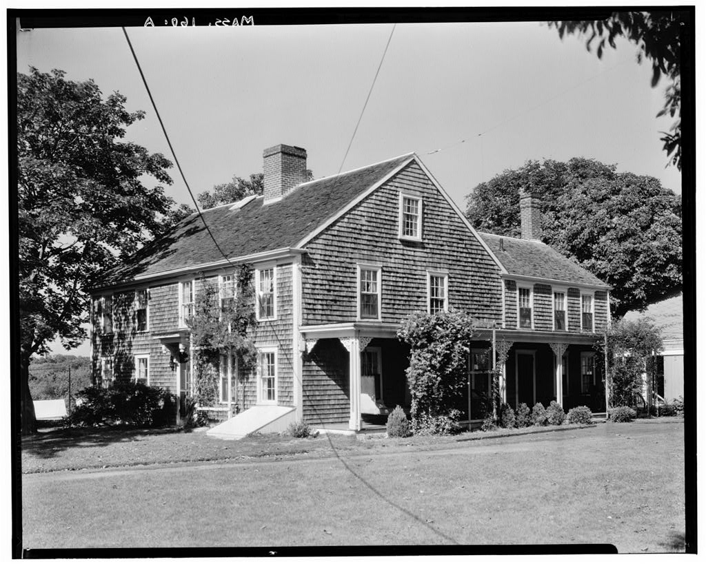 Richmond-Manchester House, Howland Road, Acoaxet, Bristol County, MA, photograph filed with the federal survey