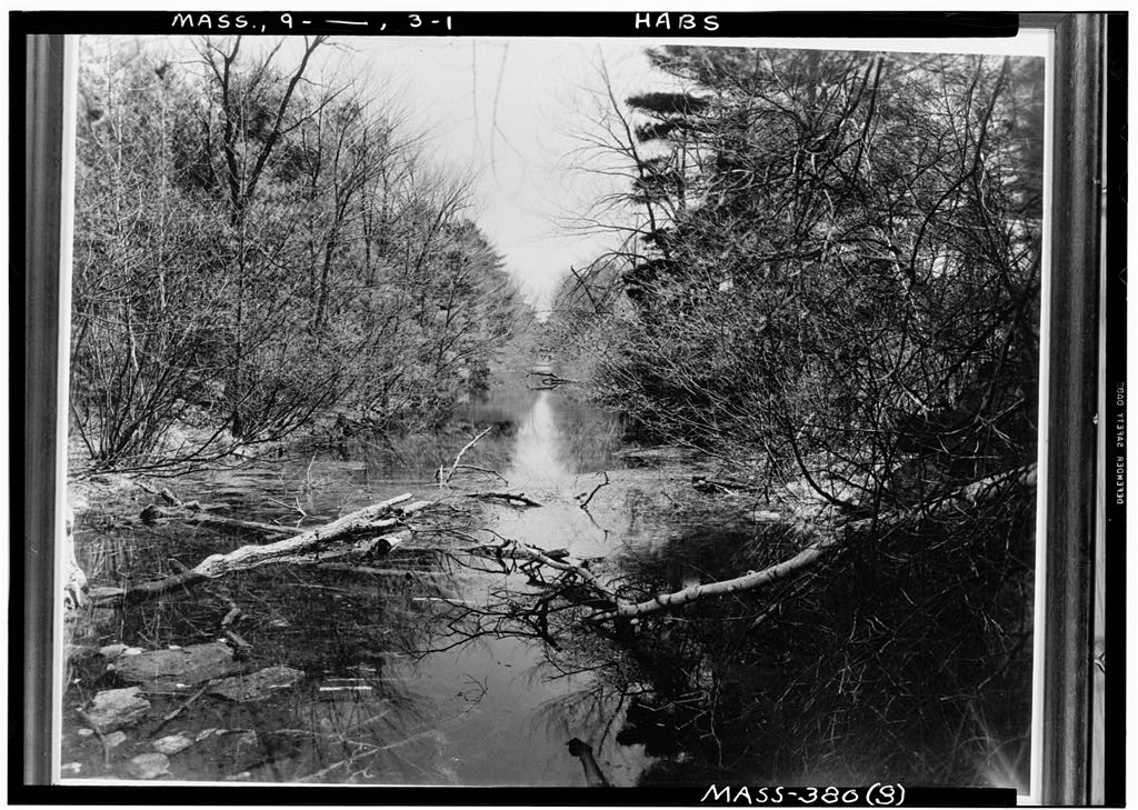 Middlesex Canal, photograph filed with the federal survey