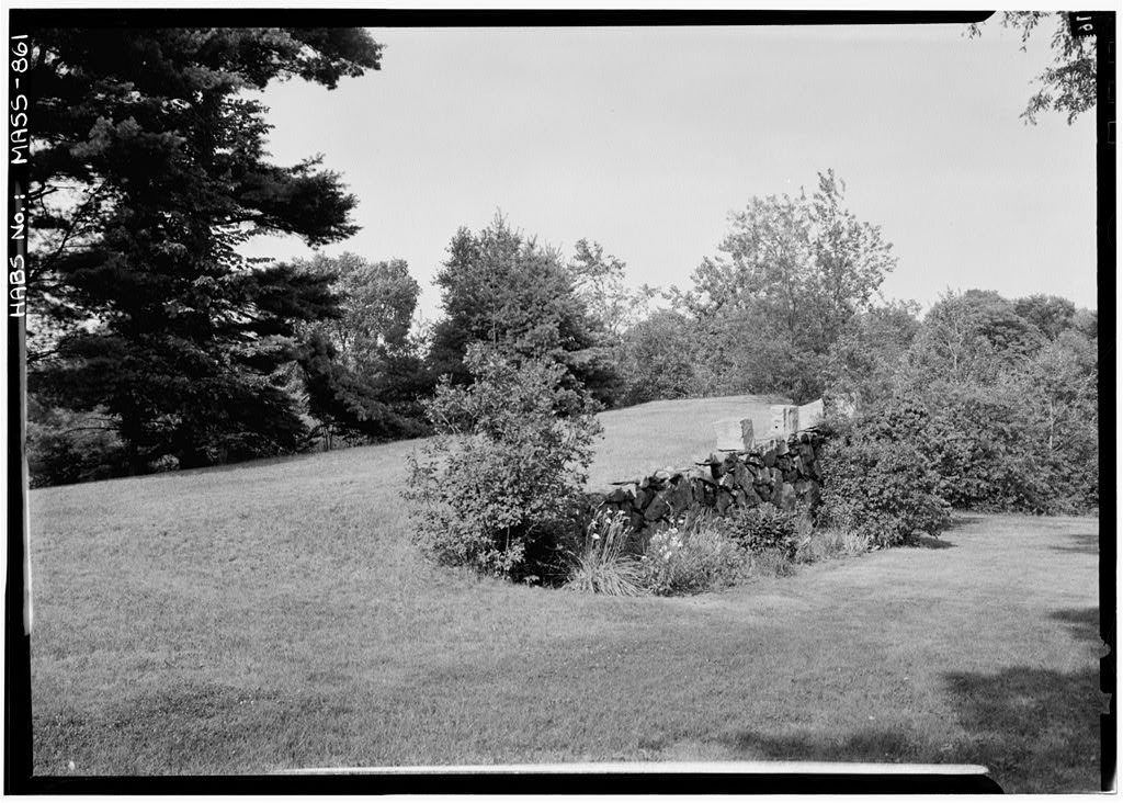 Shaker Church Family Barn (Ruins), Shaker Road vicinity, Harvard, Worcester County, MA, photograph filed with the federal survey