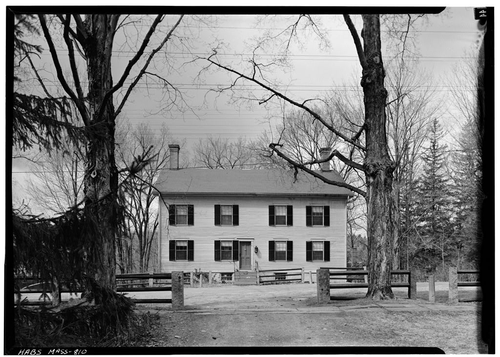 Shaker Church Family Dwelling House (second), photograph filed with the federal survey