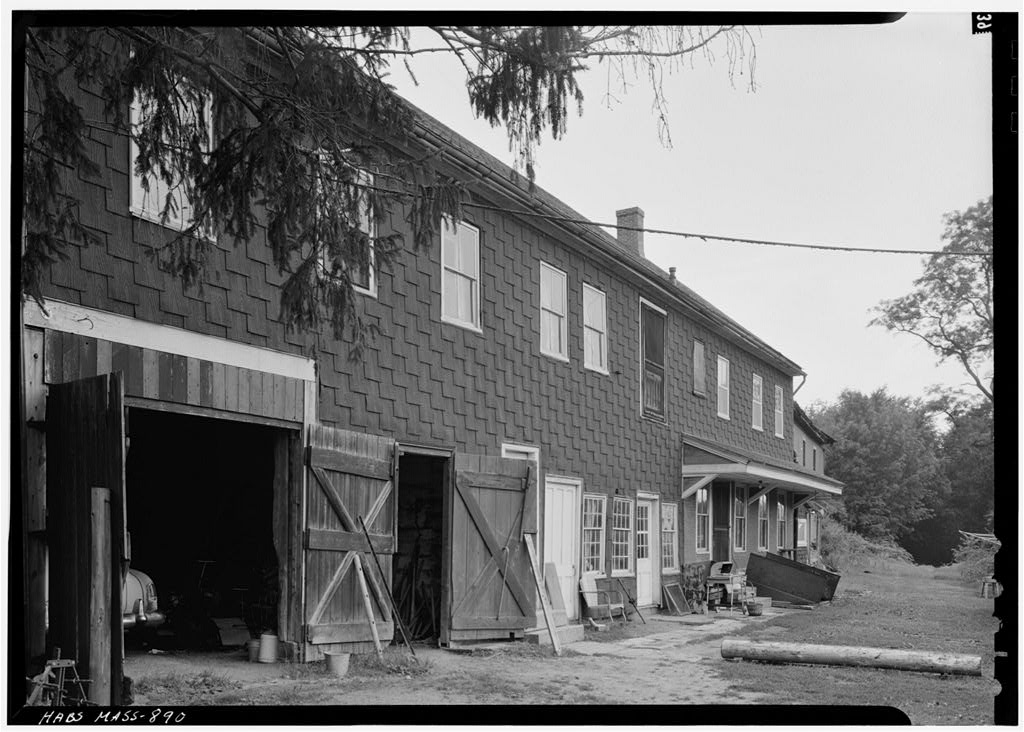 Shaker South Family Shop No. 1, photograph filed with the federal survey