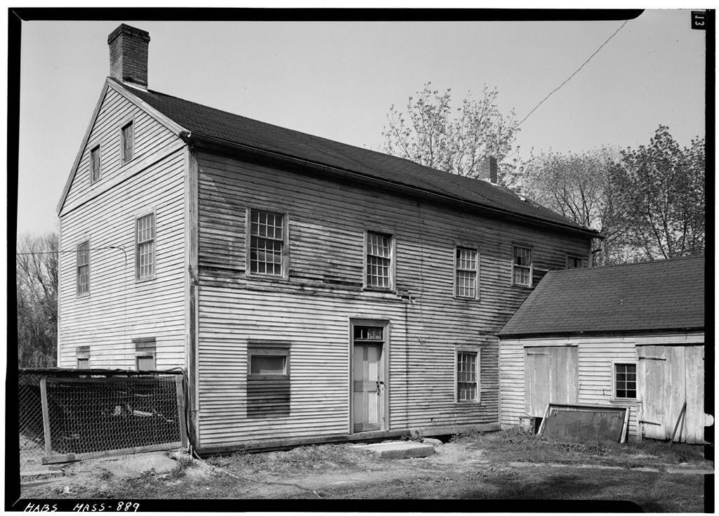 Shaker South Family Washhouse, photograph filed with the federal survey