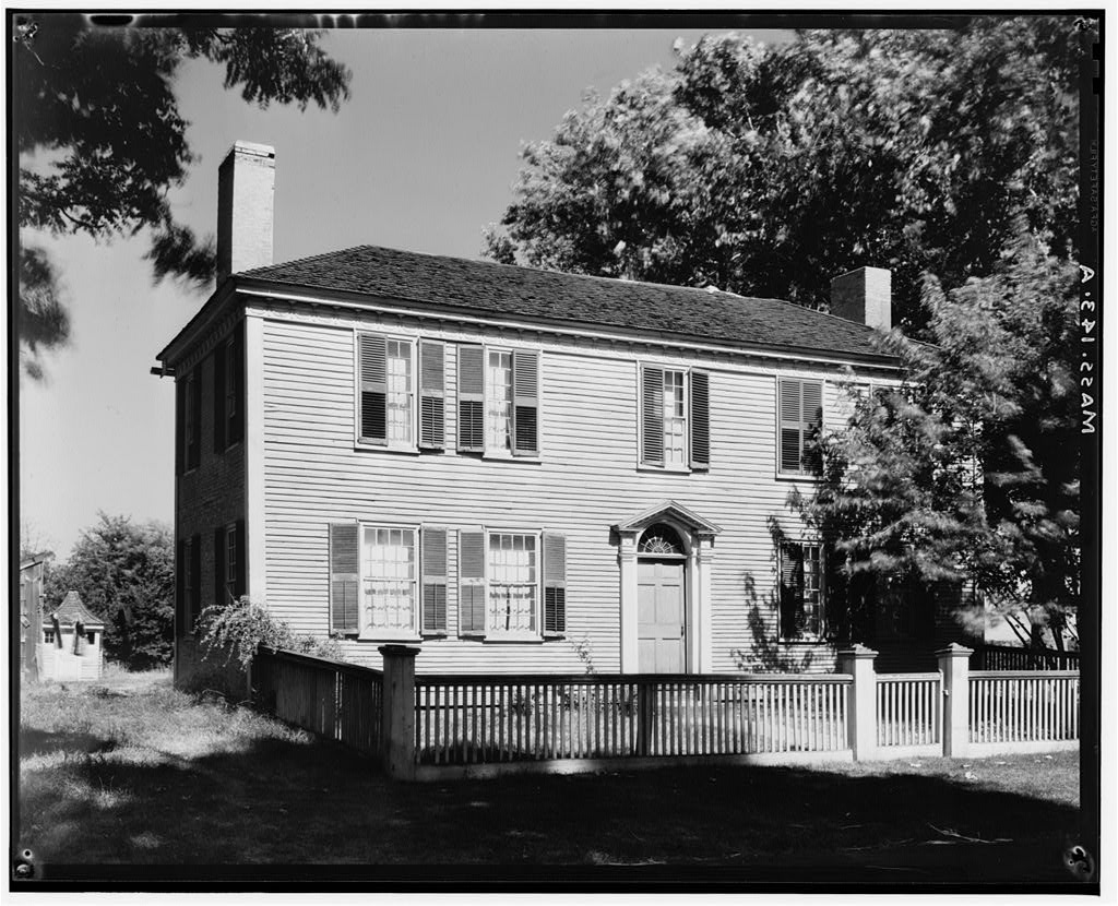 Nathan Dean House, Old Colony Road, East Taunton, Bristol County, MA, photograph filed with the federal survey