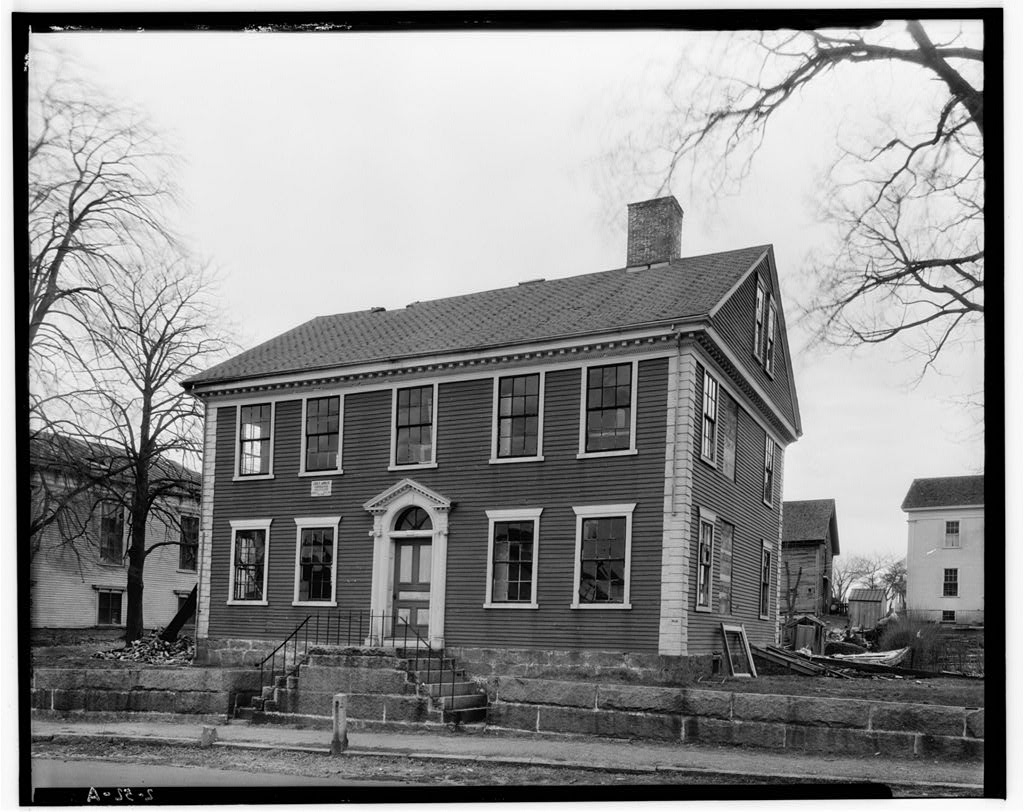 Henry Pettis House, Main Street & Pierce Road, Somerset, Bristol County, MA, photograph filed with the federal survey