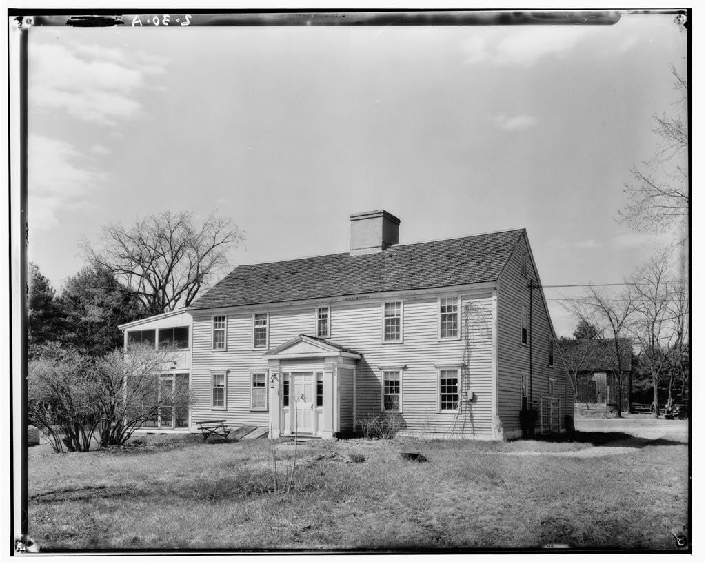 Daniel Gould House, photograph filed with the federal survey
