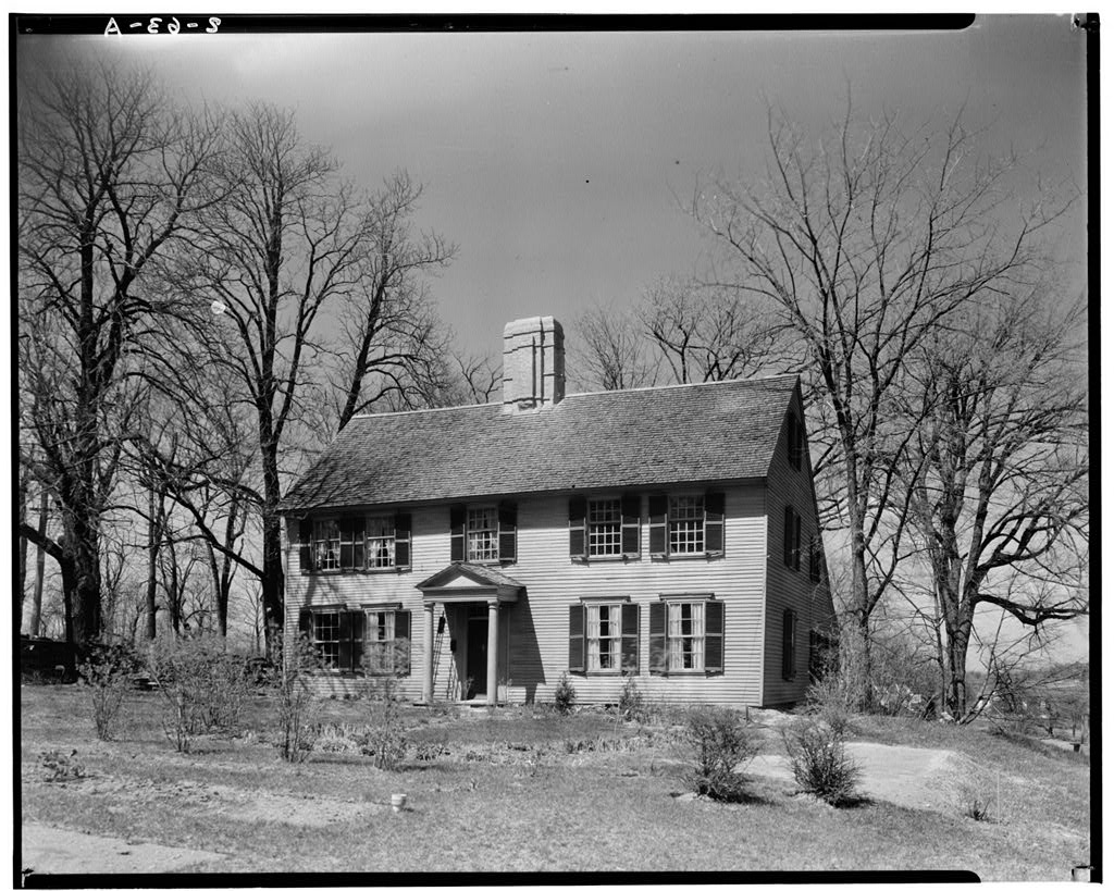 Governor Simon Bradstreet House, 159 Osgood Street, North Andover, Essex County, MA, photograph filed with the federal survey