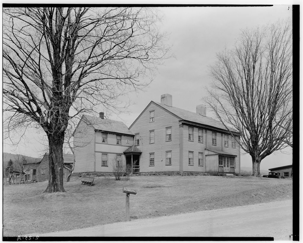 Musterfield House, Middle Road, North Adams, Berkshire County, MA, photograph filed with the federal survey