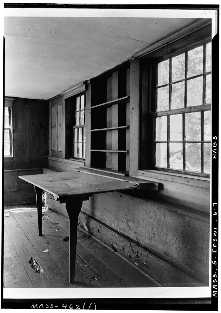 Waldo Caldwell House (Interiors), High Street, Ipswich, Essex County, MA, photograph filed with the federal survey