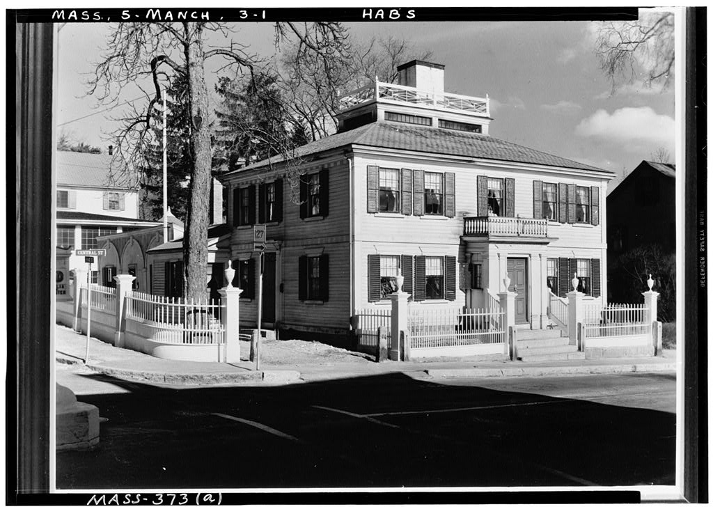 Major Israel Forster House, State Route 127, Manchester, Essex County, MA, photograph filed with the federal survey