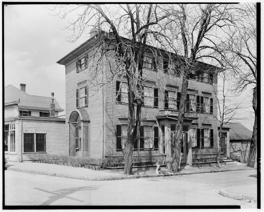 Thibault House, photograph filed with the federal survey