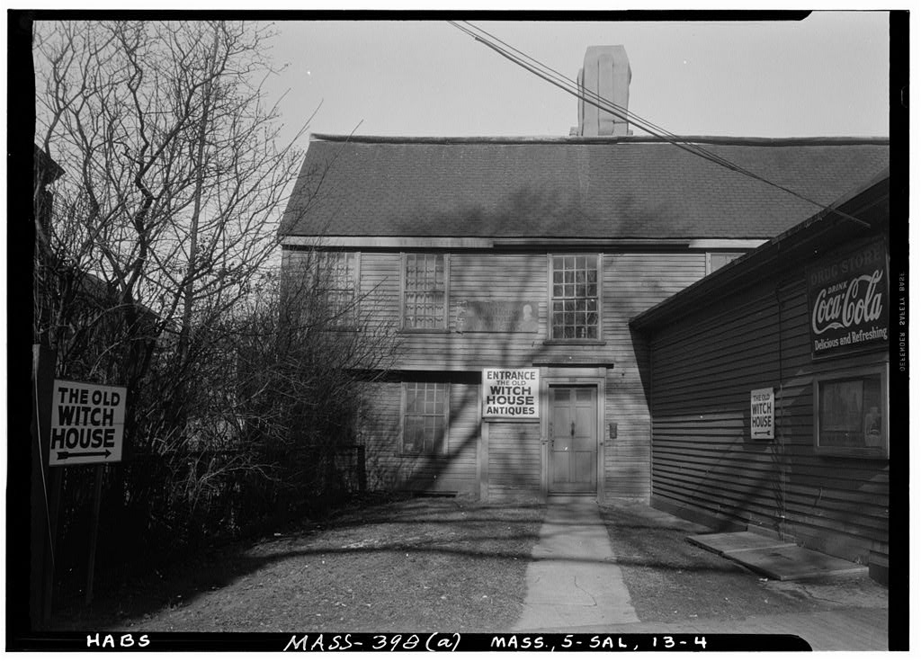 Jonathan Corwin House, photograph filed with the federal survey