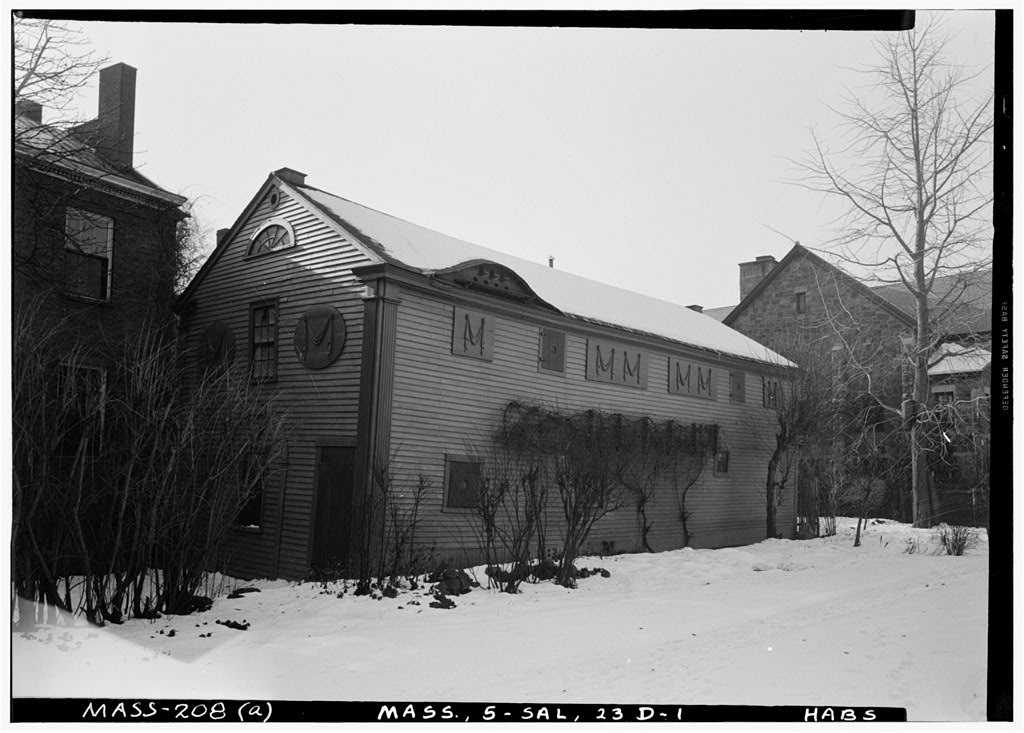 John Robinson Stable, photograph filed with the federal survey