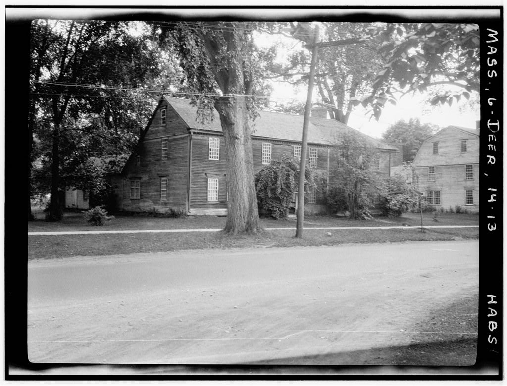Frary-Barnard House, photograph filed with the federal survey