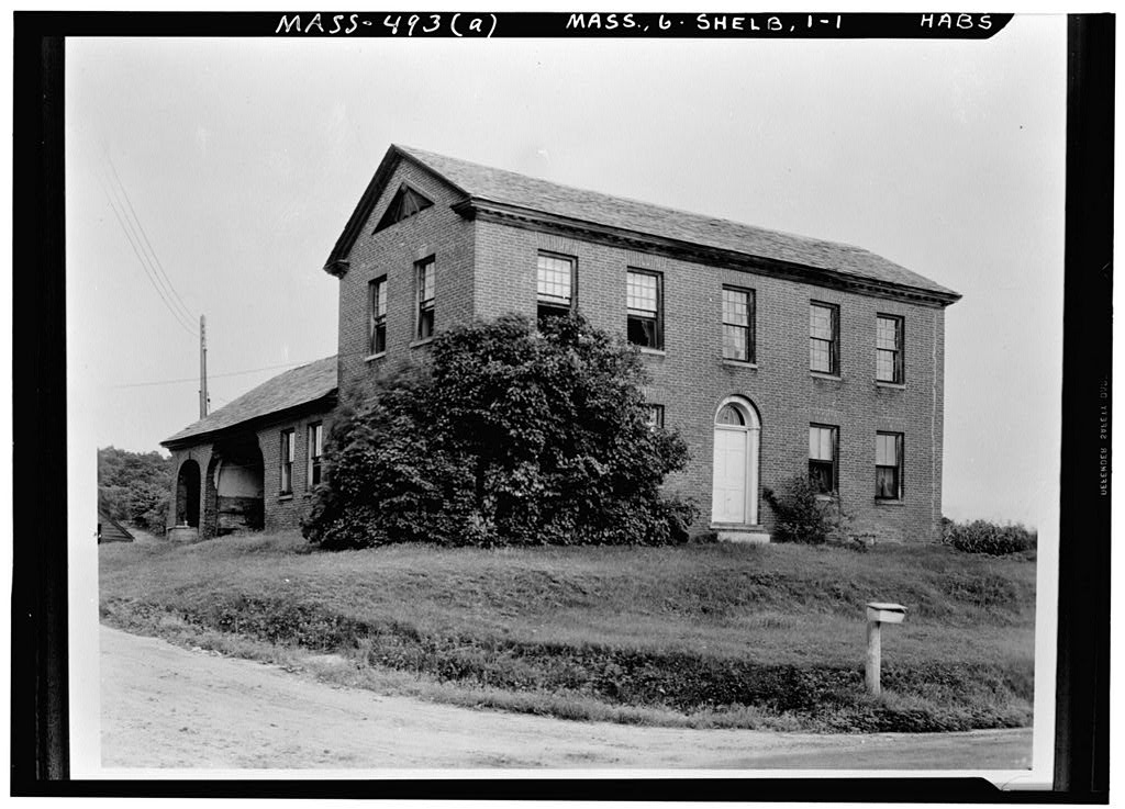 Arms House, photograph filed with the federal survey
