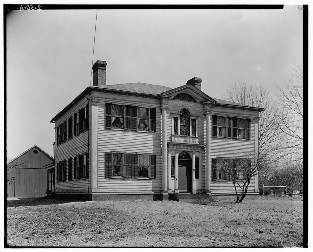 Captain Charles Leonard House, 663 Main Street, Agawam, Hampden County, MA, photograph filed with the federal survey