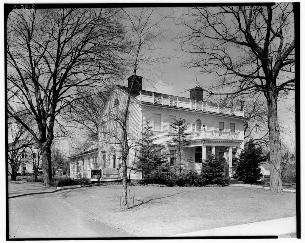 Captain Gideon Colton House, photograph filed with the federal survey
