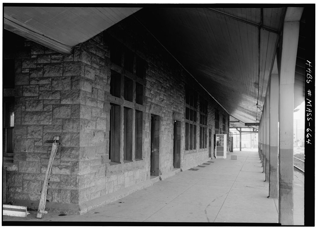 Boston & Albany Railroad Station, Palmer, Hampden County, MA, photograph filed with the federal survey