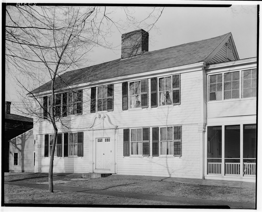 Samuel Porter House, photograph filed with the federal survey