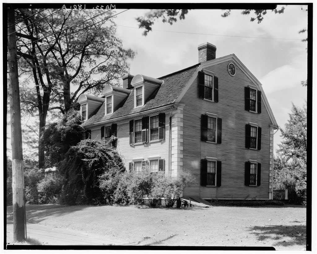 Colonel Ruggles Woodbridge House, photograph filed with the federal survey