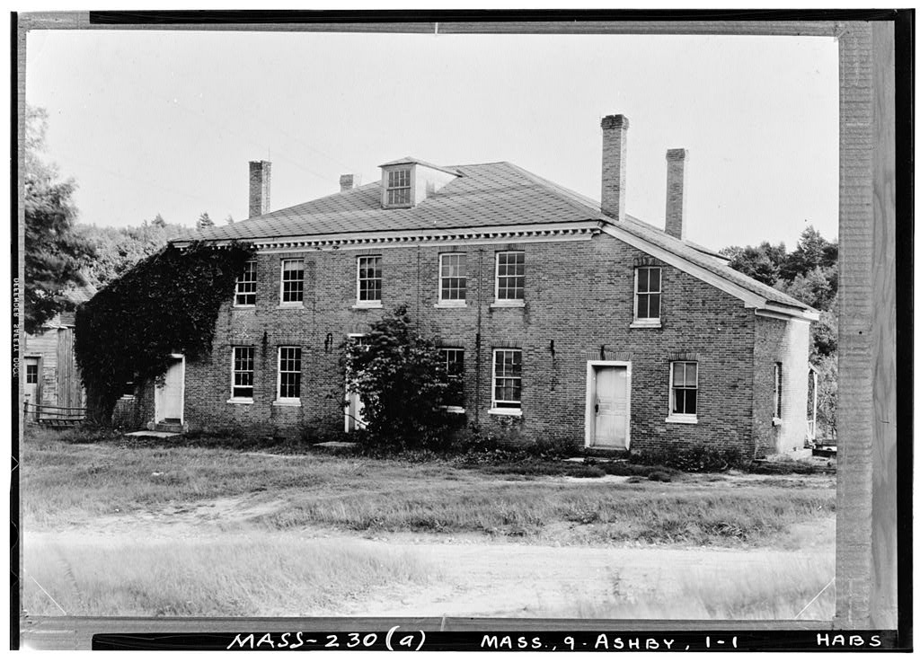 Asa Kendall House, South Road, Ashby, Middlesex County, MA, photograph filed with the federal survey
