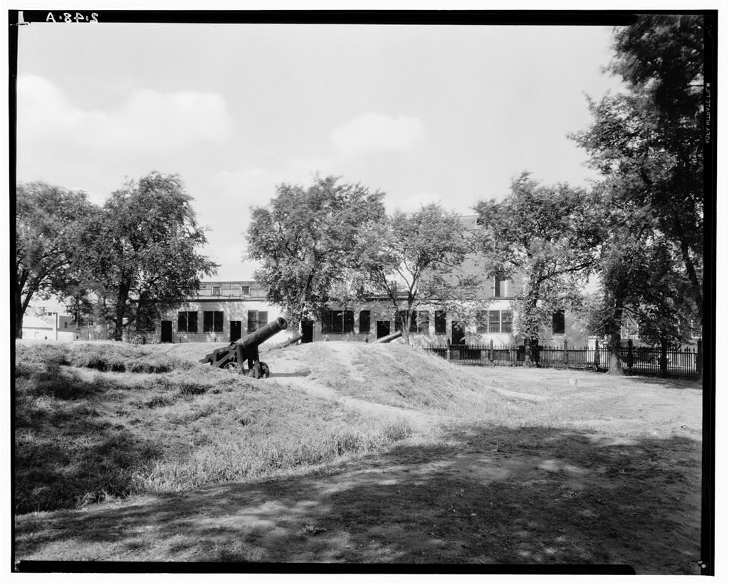 Fort Washington, Waverly Street, Cambridge, Middlesex County, MA, photograph filed with the federal survey