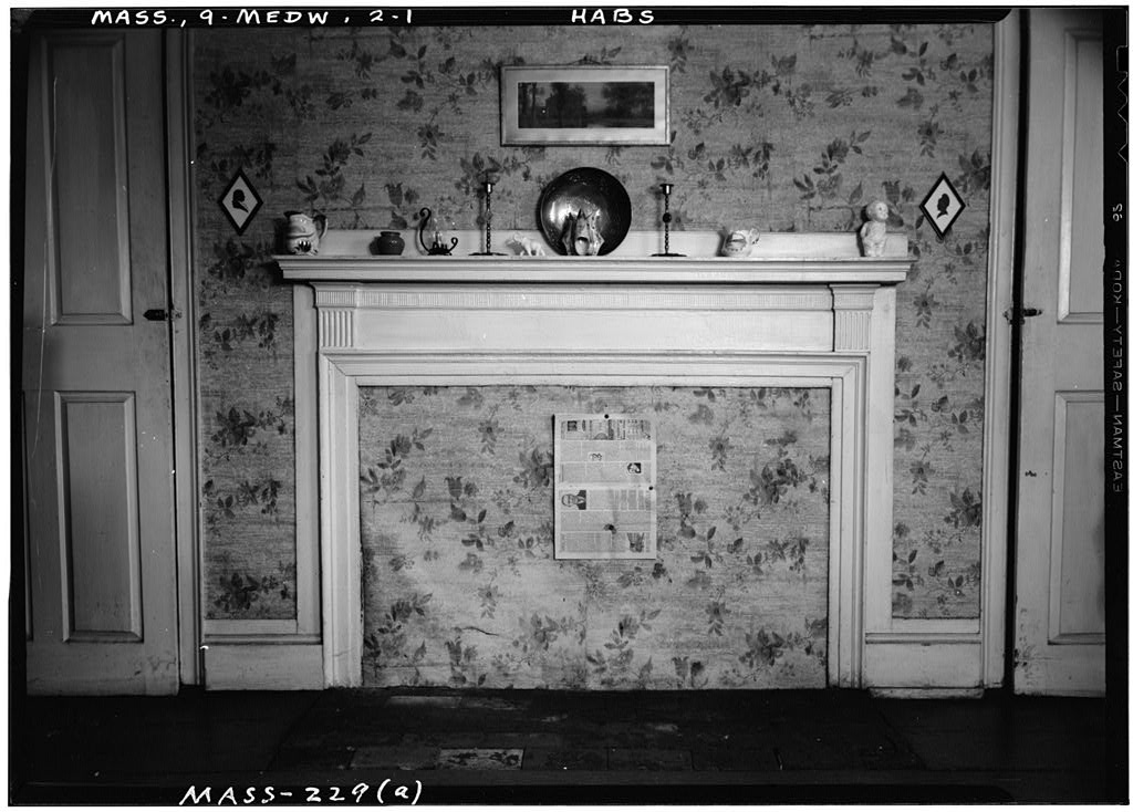 Brooks Farmhouse, 24 Woburn Street, West Medford, Middlesex County, MA, photograph filed with the federal survey