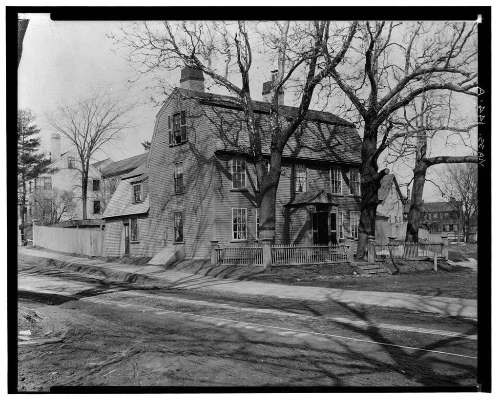 Jonathan Brooks House, photograph filed with the federal survey