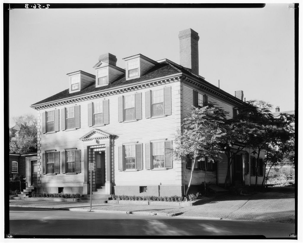 Benjamin Hall Jr. House, photograph filed with the federal survey