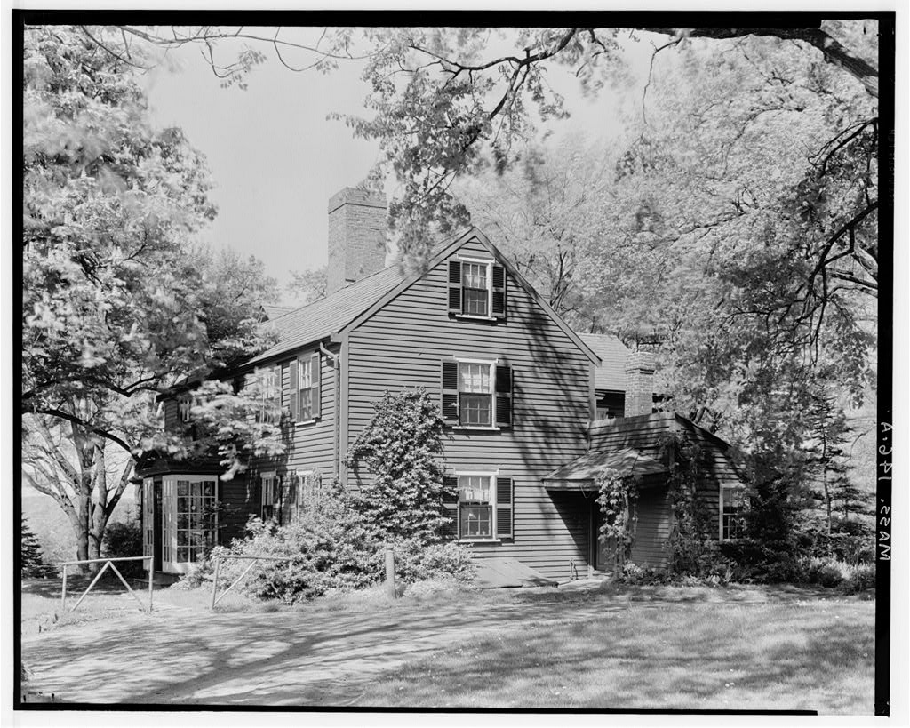 John Woodward House, photograph filed with the federal survey