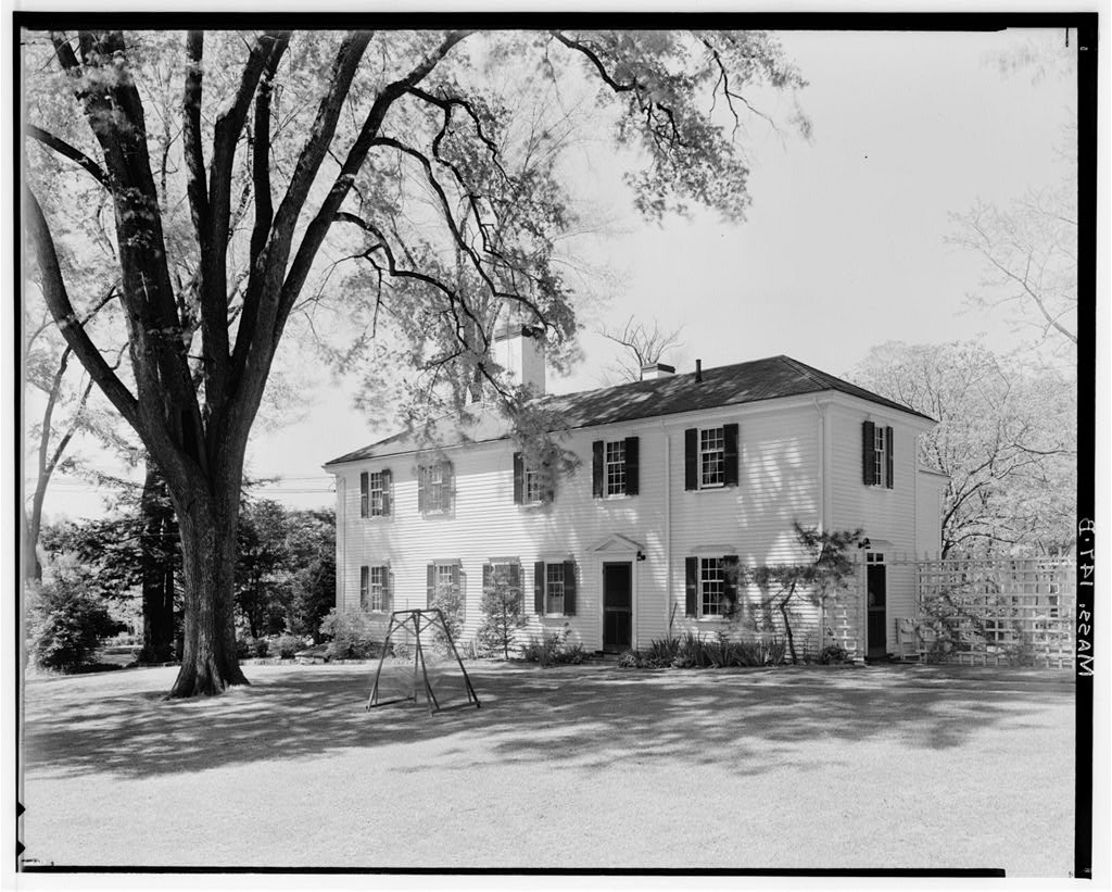 Wyman-Tower House, photograph filed with the federal survey