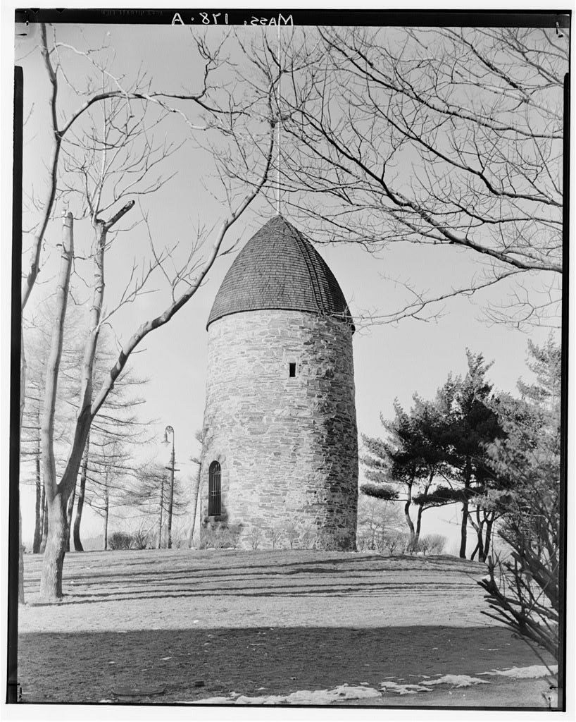 Old Powder House, photograph filed with the federal survey