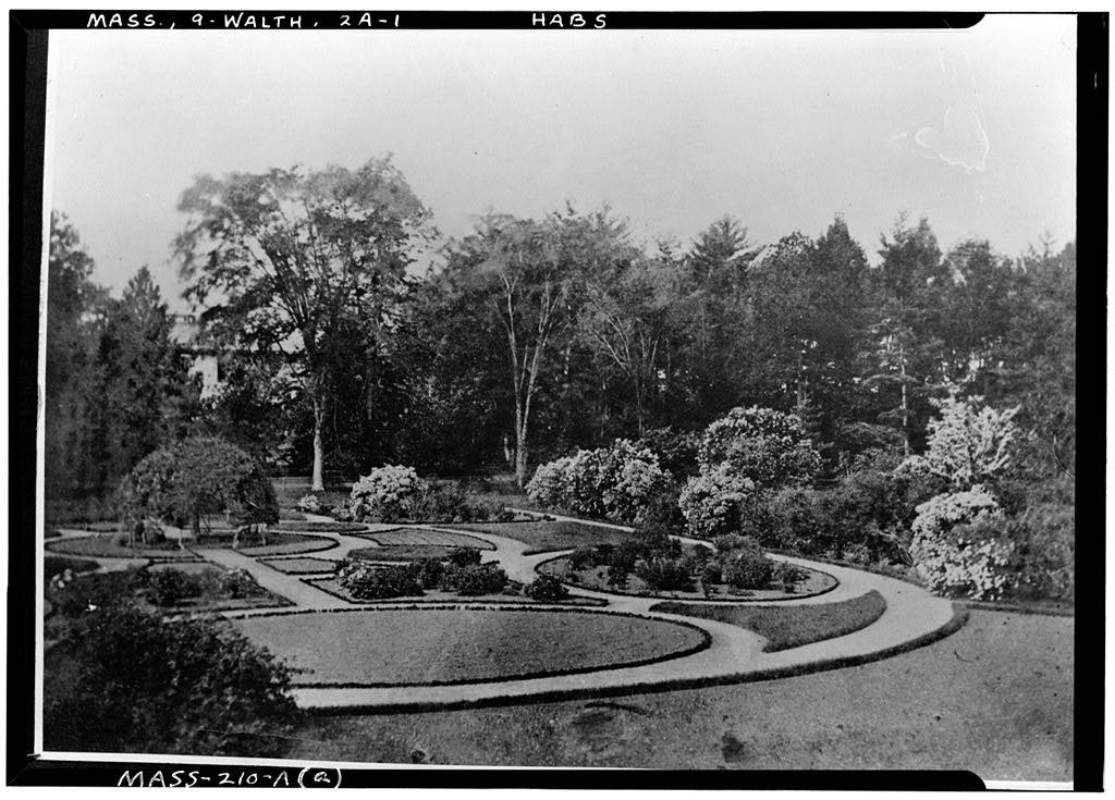 Governor Christopher Gore Place, photograph filed with the federal survey