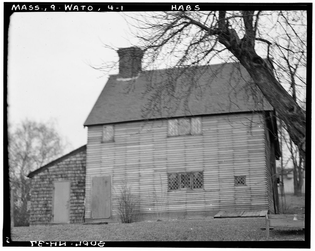 Abraham Brown House, 562 Main Street, Watertown, Middlesex County, MA, photograph filed with the federal survey