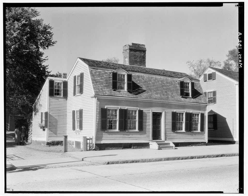 Daniel Caldwell House, photograph filed with the federal survey