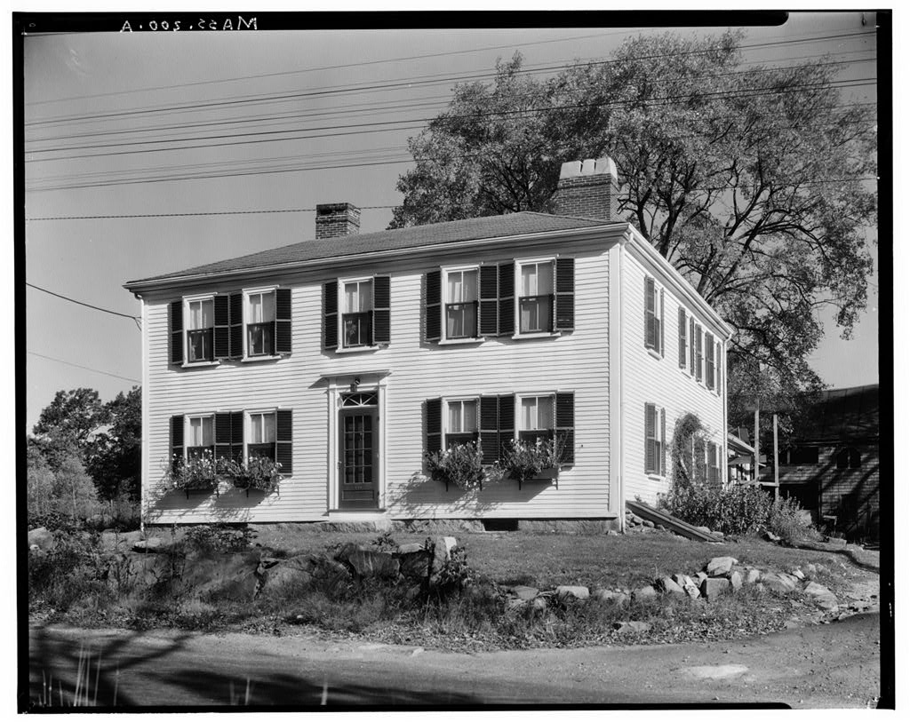 Samuel Atherton House, photograph filed with the federal survey