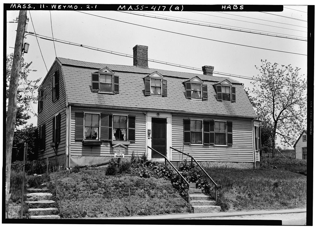 Abigail (Smith) Adams House, photograph filed with the federal survey