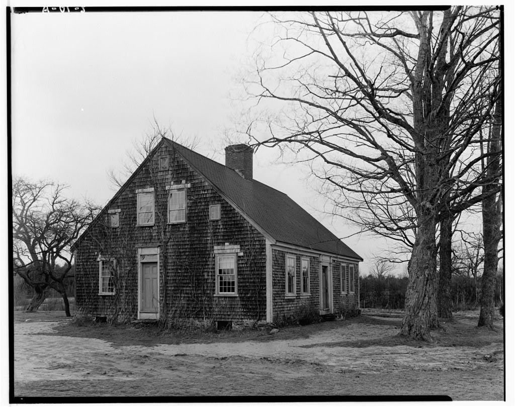 Shadrach Standish House, photograph filed with the federal survey