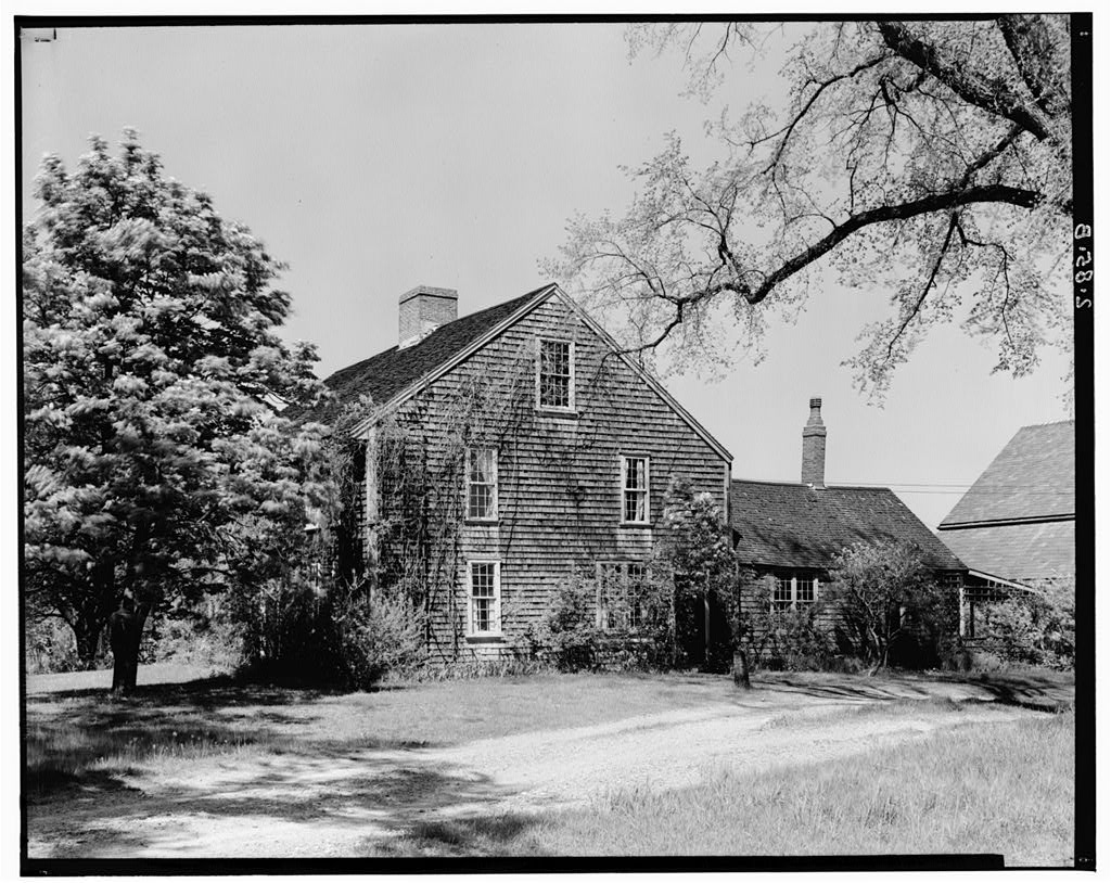 Cushing House, South Pleasant Street, Hingham, Plymouth County, MA, photograph filed with the federal survey
