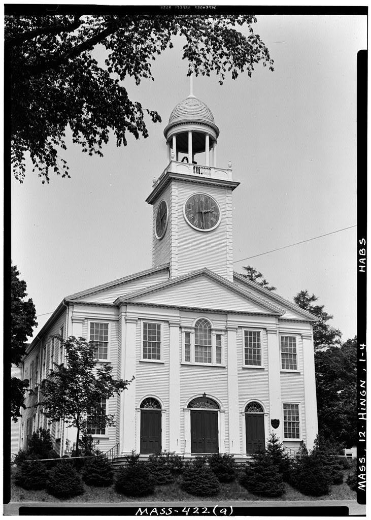 New North Meetinghouse, photograph filed with the federal survey