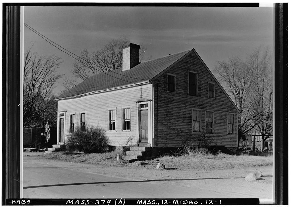 Mill Houses, photograph filed with the federal survey