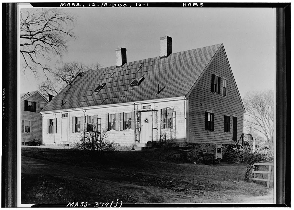 Mill Houses, photograph filed with the federal survey