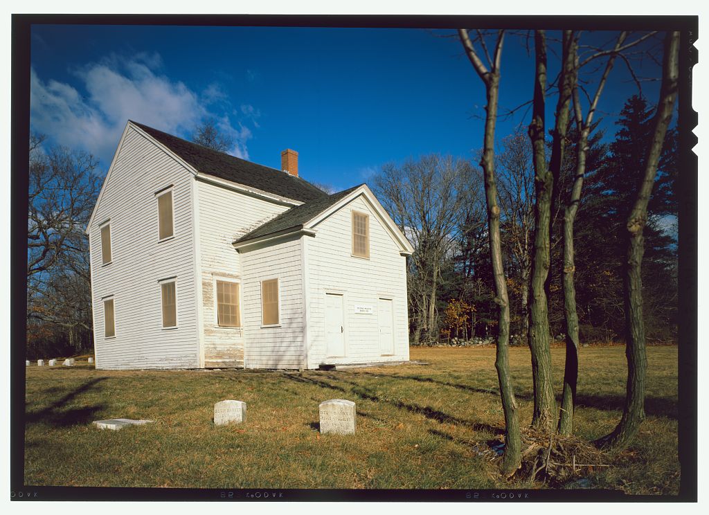 Society of Friends Meetinghouse, photograph filed with the federal survey