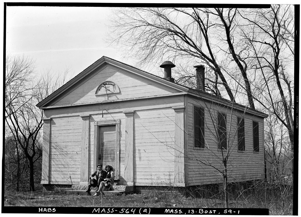 Butler School, River Street, Hyde Park, Boston, Suffolk County, MA, photograph filed with the federal survey