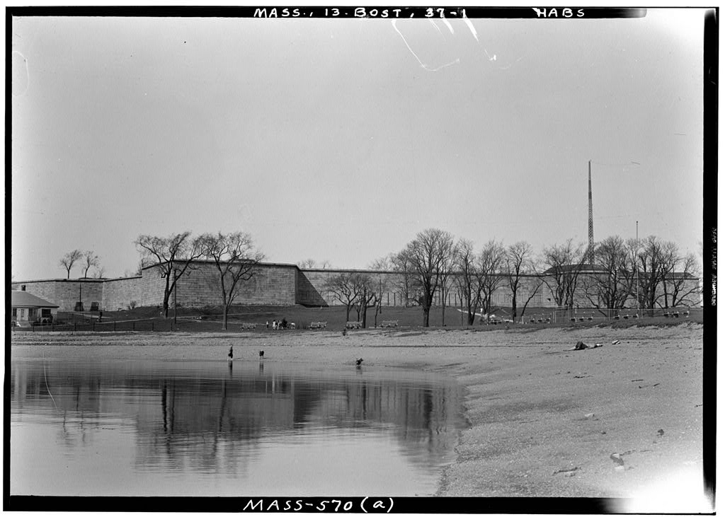 Fort Independence, Castle Island, Boston, Suffolk County, MA, photograph filed with the federal survey