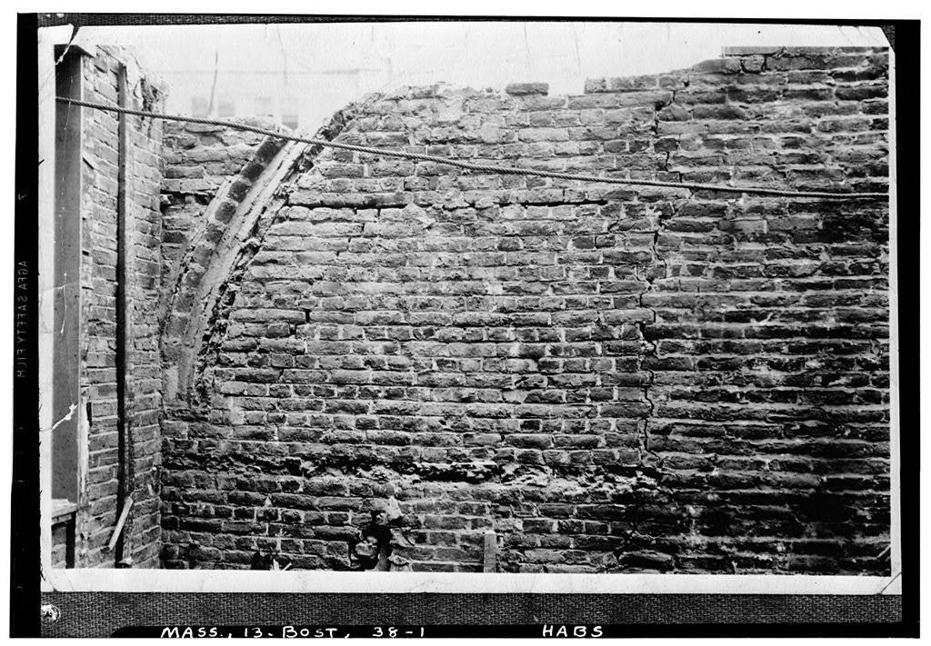 Peter Sergeant House, Washington Street, Boston, Suffolk County, MA, photograph filed with the federal survey