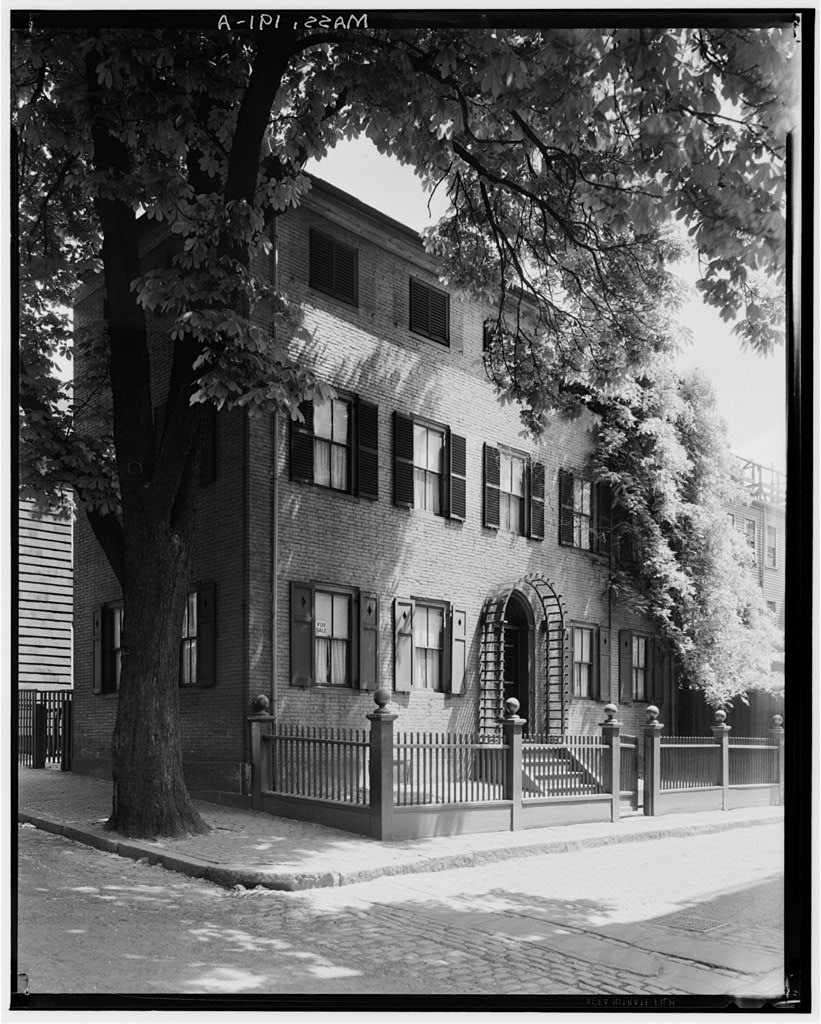 Andrews-Getchell House, 21 Cordis Avenue, Charlestown, Suffolk County, MA, photograph filed with the federal survey