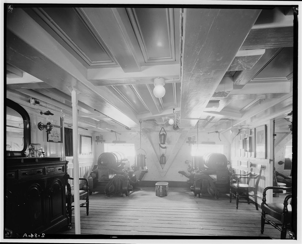U.S. Frigate Constitution, photograph filed with the federal survey